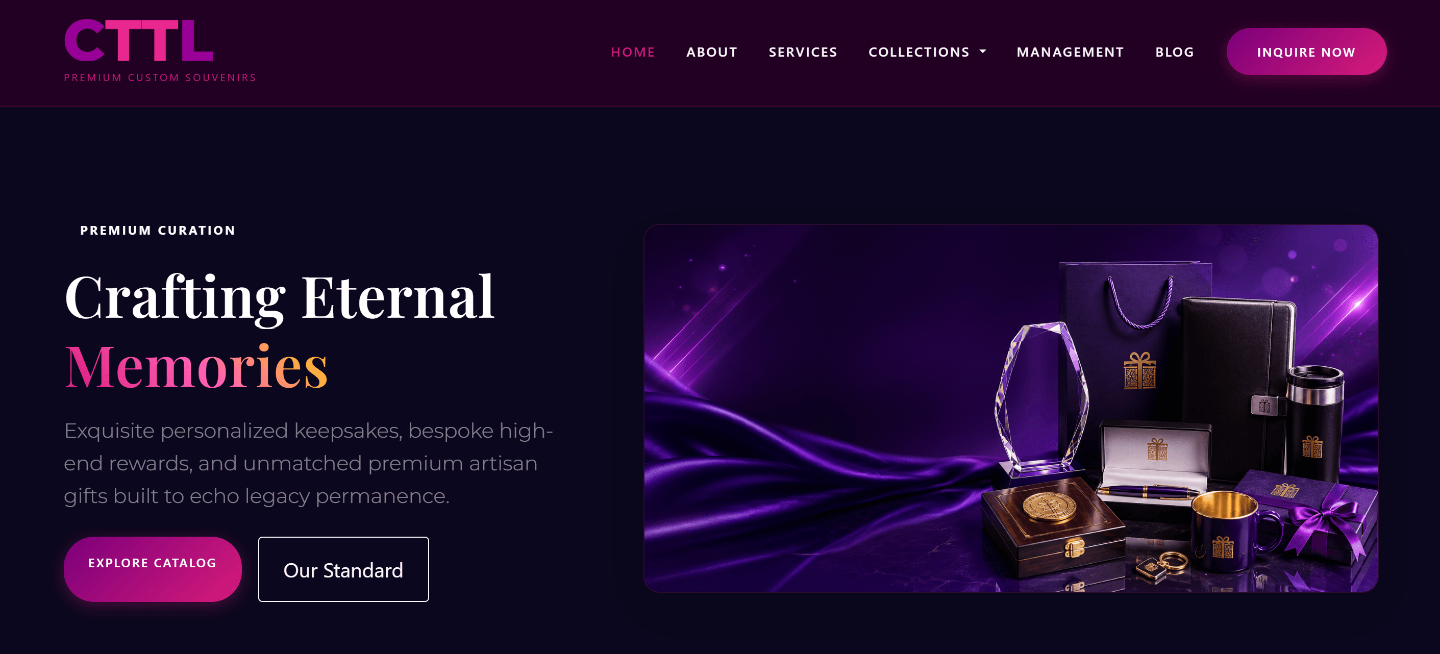 Custom Coporate Website